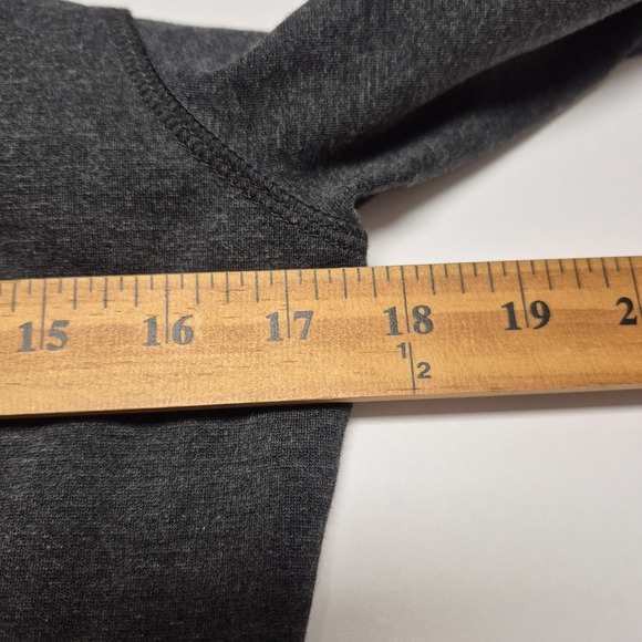 Athleta Whereupon Athleisure Womens Size Small Dress Gray Black Zip Neck - Picture 10 of 11